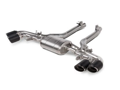 Akrapovic 2024+ BMW X5M / X6M (Face Lift) Slip-On Line (Titanium)