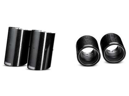 Akrapovic 07-13 BMW M3 (E90/E92/E93) Tail Pipe Set (Carbon)