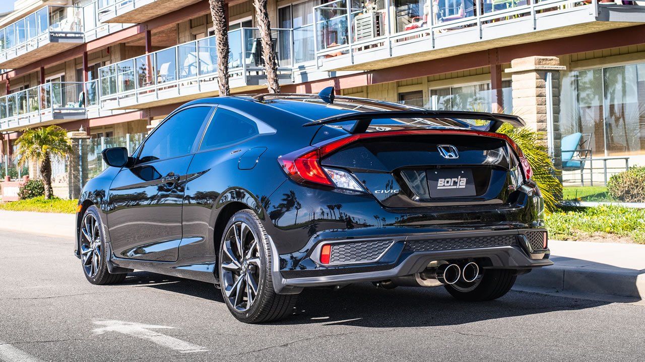 BORLA 2017-2021 Honda Civic Si Coupe S-Type Exhaust System