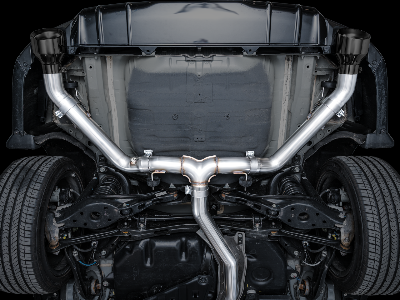 AWE Track Edition Exhaust for FE1 Civic Si/DE4 Acura Integra