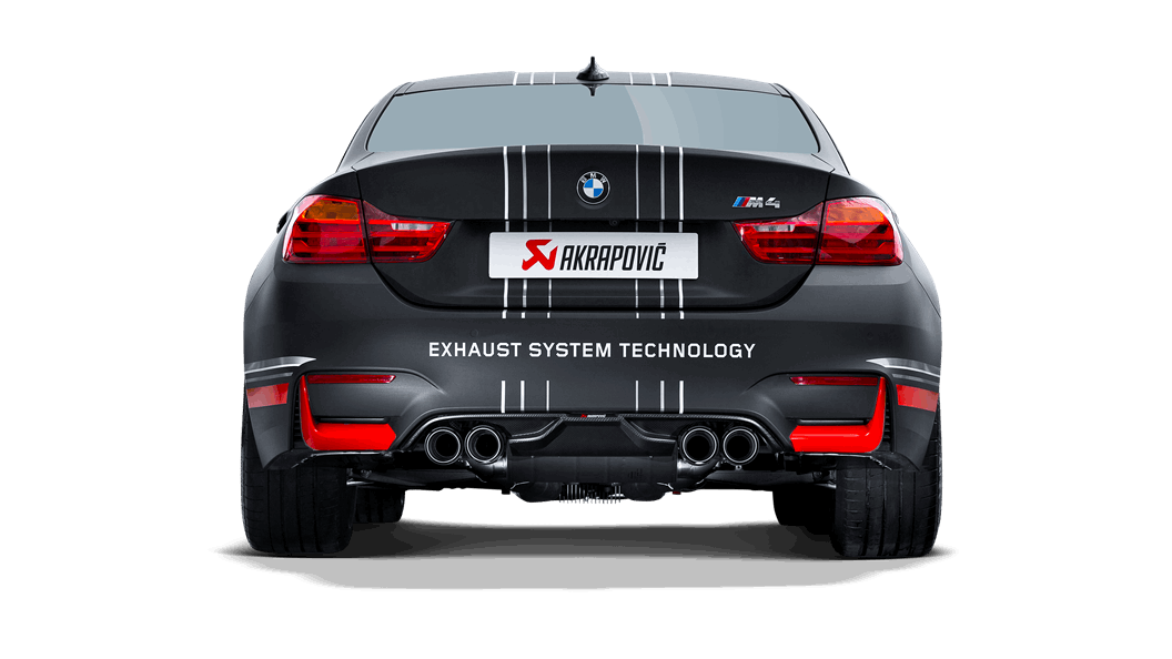 Akrapovic F8X M3 / M4 Rear Carbon Fiber Diffuser - Matte