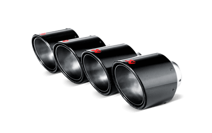 Tail pipe set (Carbon,dia 115 mm)