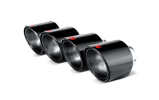 Tail pipe set (Carbon,dia 115 mm)