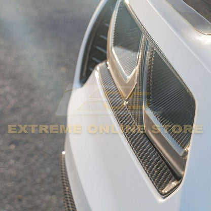 Corvette C7 DRY CARBON FIBER Rear Tail Light Bezels