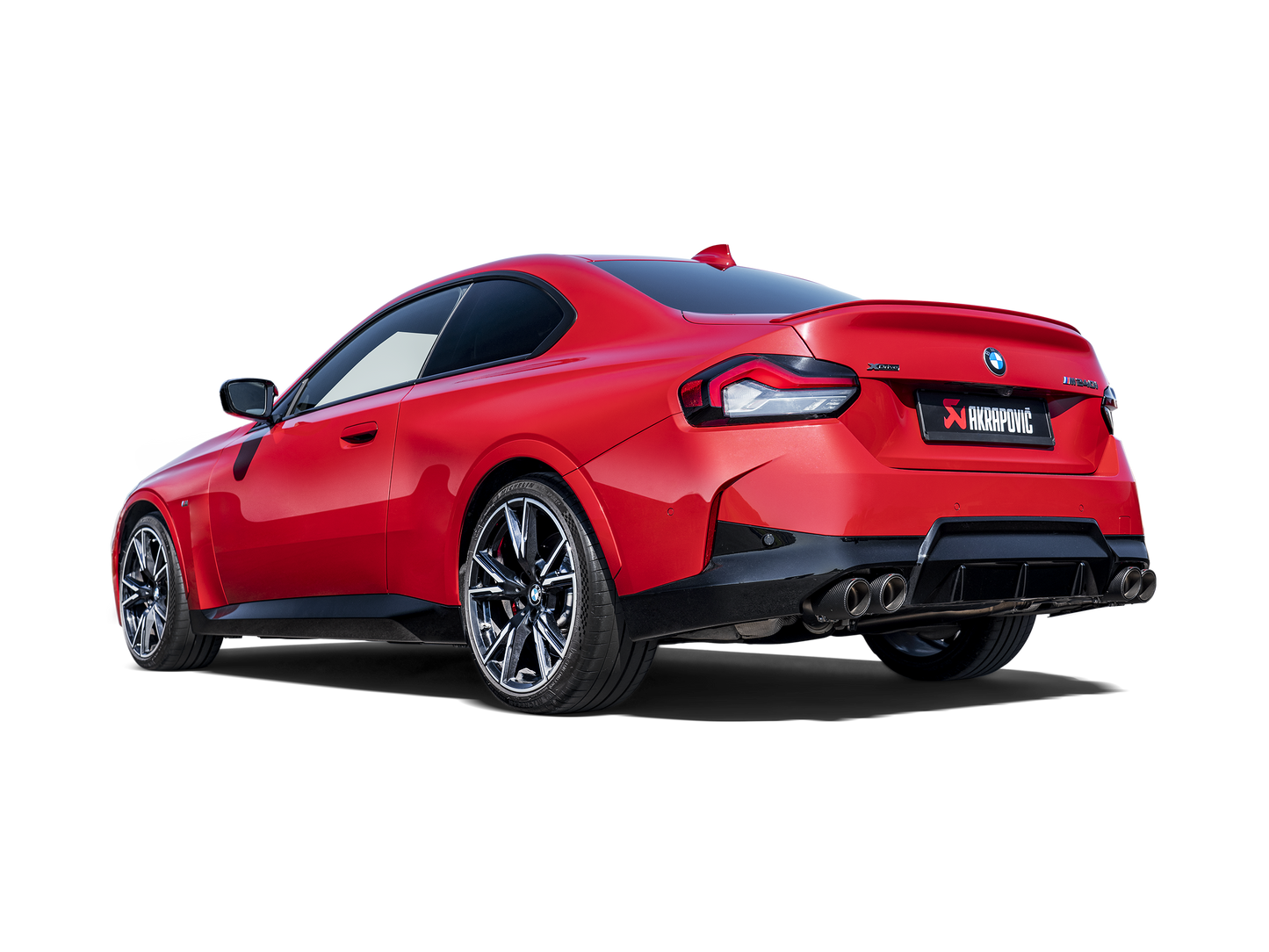 Akrapovic 2021+ BMW M240I M44OI (G42) Slip-On Line Exhaust (Titanium)(will need BMW#18 30 8 686 640)