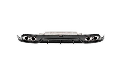 Rear Carbon fiber diffuser - High Gloss Porsche 911 Turbo / Turbo S (991.2)