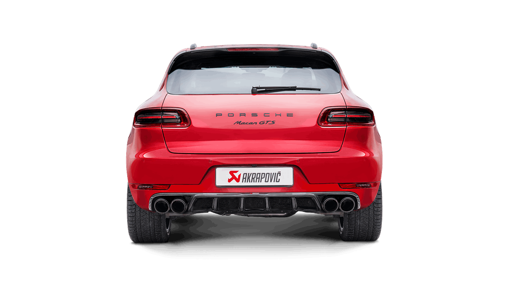 Akrapovic 95B Macan Turbo Evolution Exhaust System (Titanium) w/ Tip Set