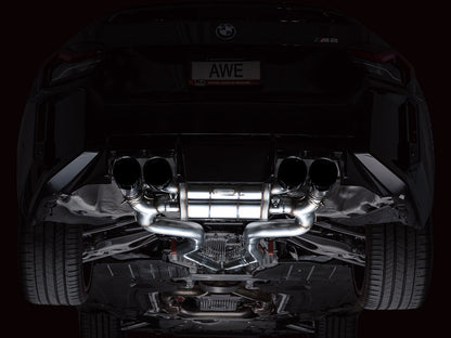 AWE SwitchPath™ Exhaust for BMW G87 M2 - Diamond Black Tips