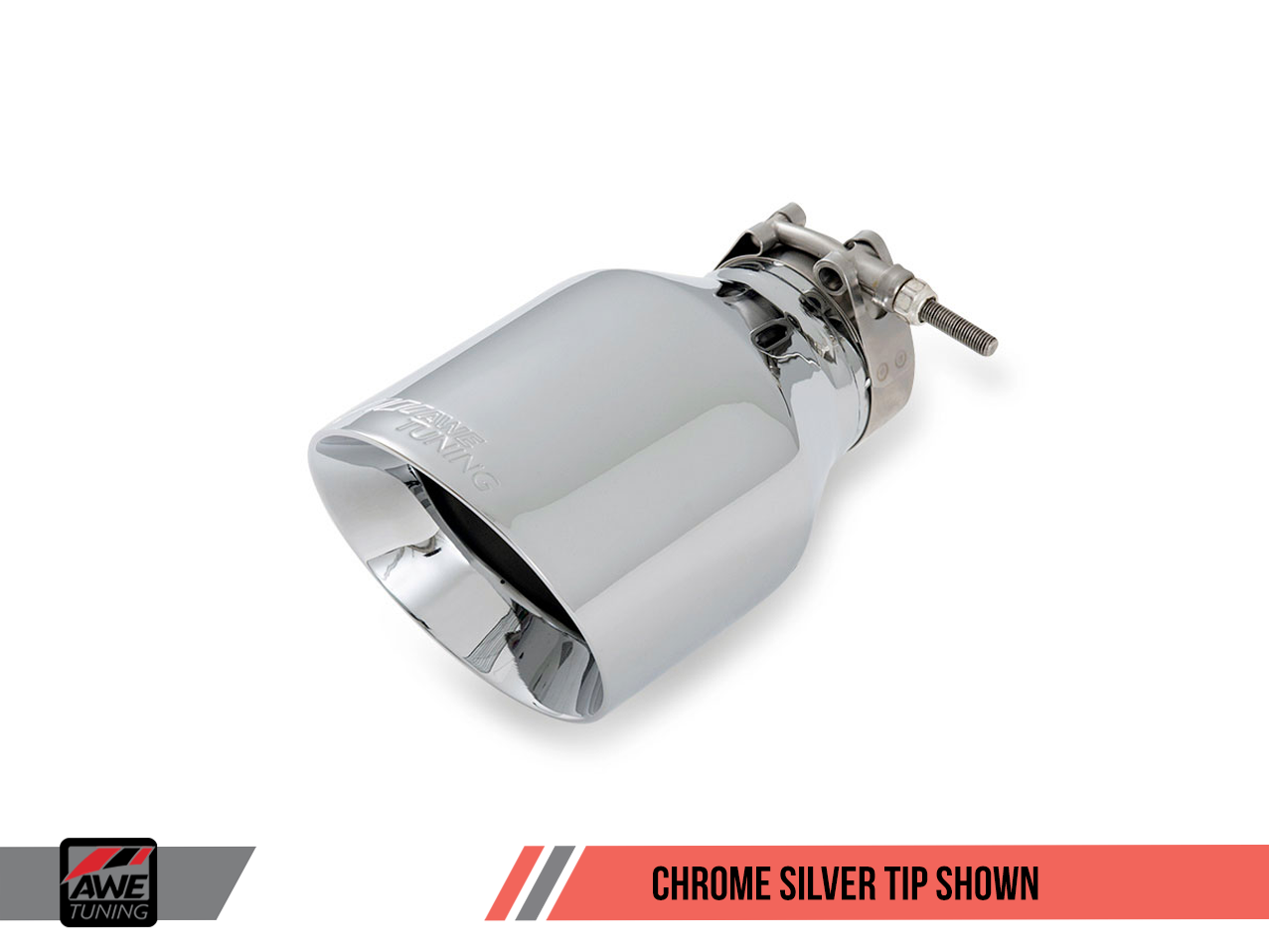 AWE Touring Edition Exhaust for VW MK7 Golf 1.8T - Chrome Silver Tips (90mm)
