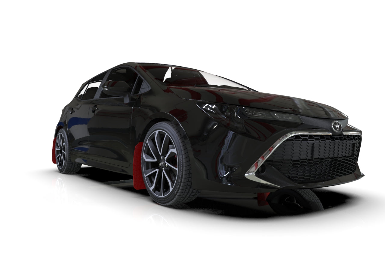 RALLY ARMOR UR MUD FLAPS: 2019+ TOYOTA COROLLA HATCHBACK