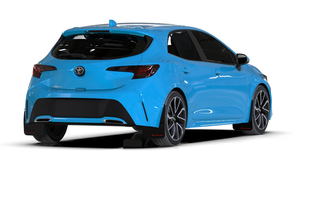 RALLY ARMOR UR MUD FLAPS: 2019+ TOYOTA COROLLA HATCHBACK
