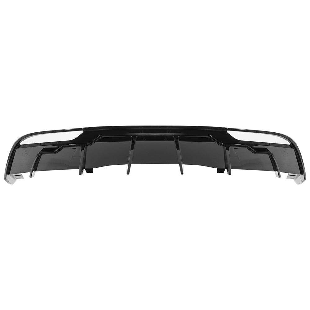 2024-Up Tesla Model 3 Track Style Rear Bumper Diffuser Lip - DIFF-1122-ABS