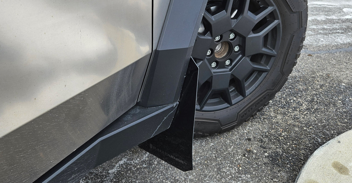 2024 Tesla Cybertruck Black UR Mud Flap