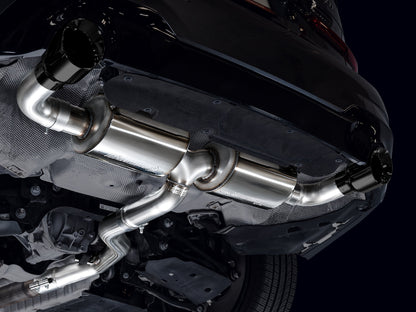 AWE Touring Edition Axle Back Exhaust for BMW G2X 330i/430i - Diamond Black