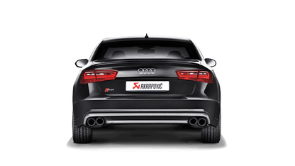 Akrapovic Audi C7 S7 Sportback Evolution Exhaust System w/ Carbon Tips (Titanium)