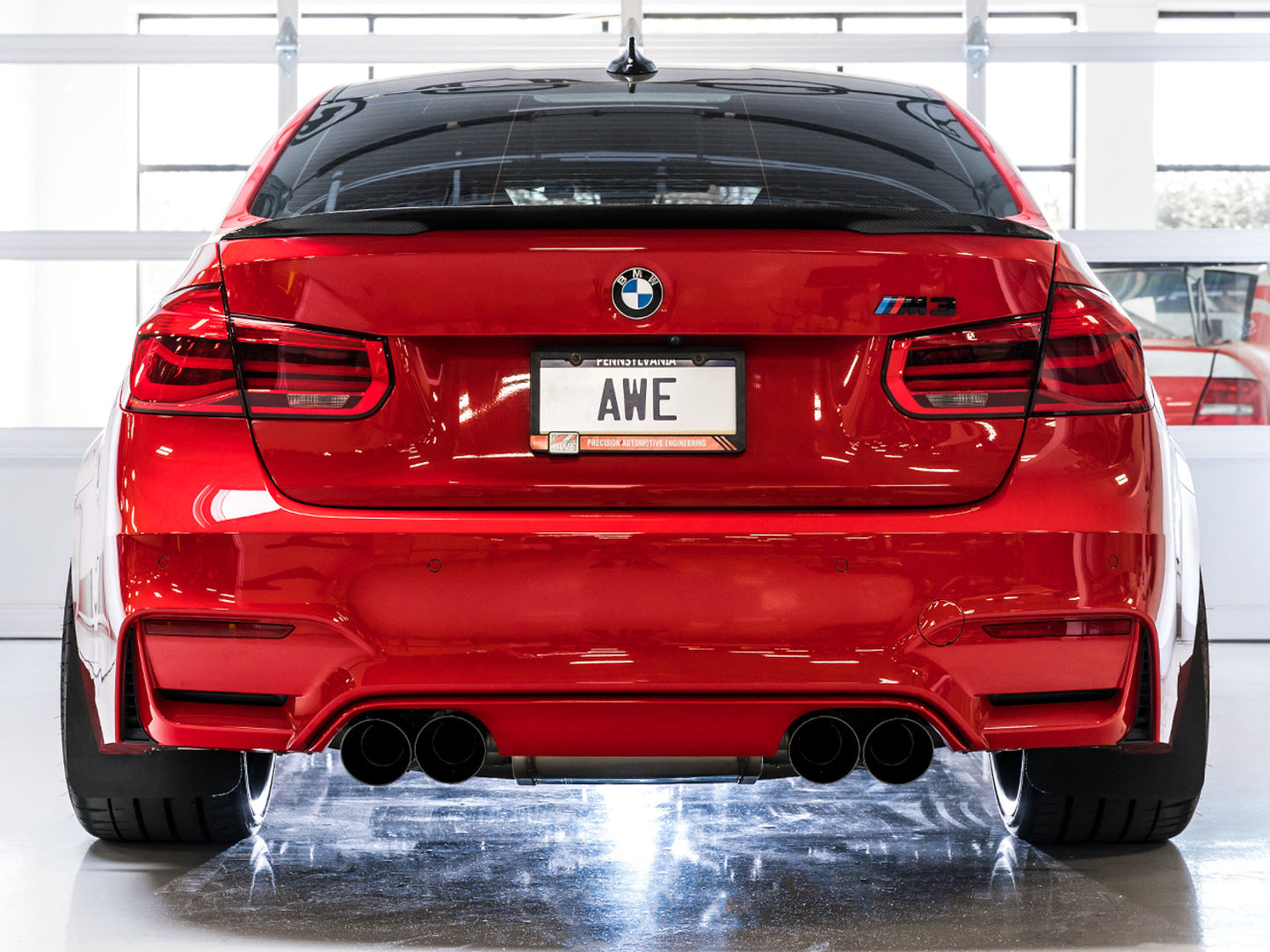 AWE Track Edition Catback Exhaust for BMW F8X M3/M4 - Diamond Black