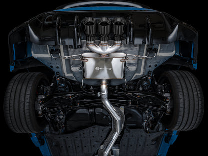 AWE Touring Edition Exhaust for FL5 Civic Type R - Triple Diamond Black Tips