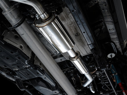 AWE 0FG Exhaust for 4th Gen Toyota Tacoma - Dual Diamond Black Tips