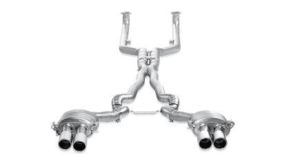 Akrapovic F12 / F13 M6 Evolution Exhaust System w/ Carbon Tail Pipe Set (Titanium)