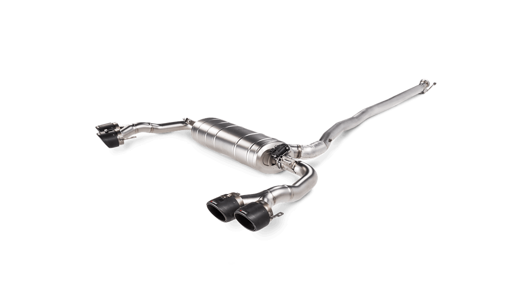 Akrapovic 2020 Mercedes-Benz CLA 45S AMG (C118/X118) Evolution Line (Titanium) w/Carbon Tips