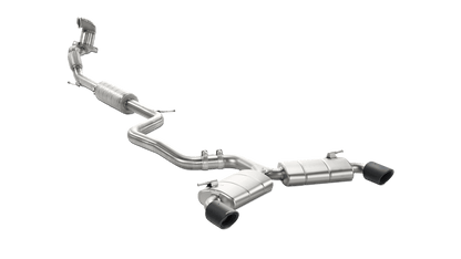 Akrapovic Golf GTI MK7 Evolution Exhaust System w/ Carbon Tail Pipe Set (Titanium)