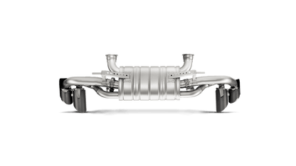 Akrapovic Huracan LP 610-4 Coupe / Spyder Slip-On Exhaust System w/ Carbon Tail Pipe Set (Titanium)
