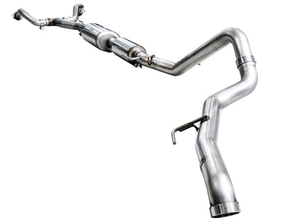 AWE 0FG Exhaust for 3rd Gen Toyota Tundra - BashGuard™ Only