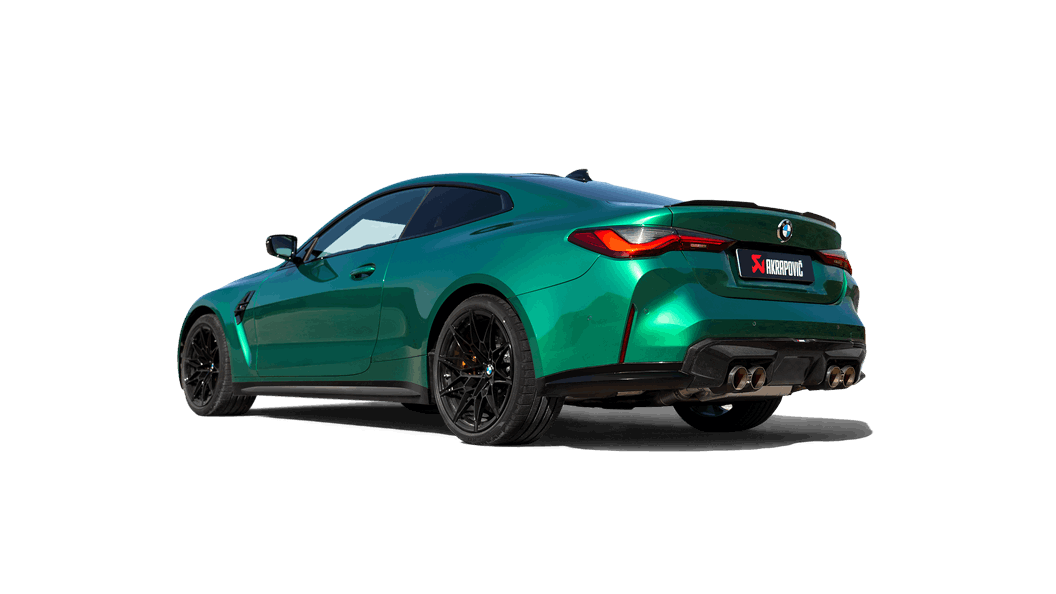 Akrapovic 2021+ BMW M3 (G80)/M4 (G82) Slip-On Line (Titanium) (Req. Tips)