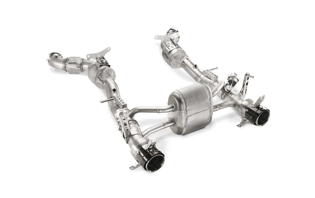 Link Pipe Set w Cat (SS) Ferrari 488 GTB/488 Spider 2016