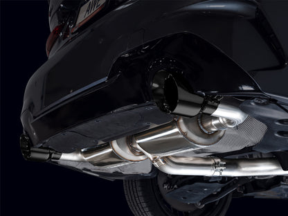 AWE Touring Edition Axle Back Exhaust for BMW G2X 330i/430i - Diamond Black