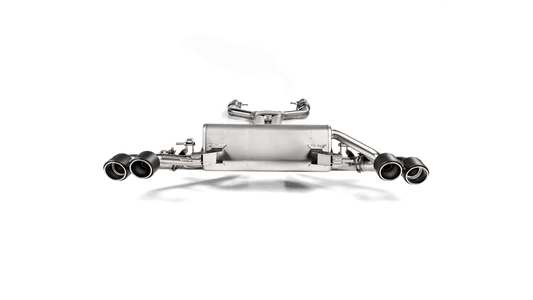 Akrapovic Alfa Romeo Giulia Quadrifoglio Evolution Exhaust System with Link Pipe Set  (Titanium)