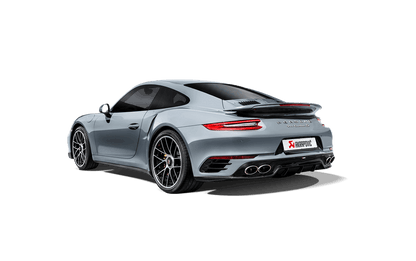 Rear Carbon fiber diffuser - High Gloss Porsche 911 Turbo / Turbo S (991.2)