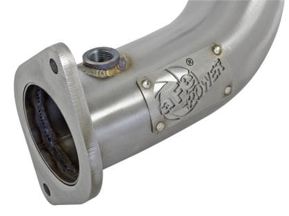 aFe Twisted Steel Down-Pipe (Race)