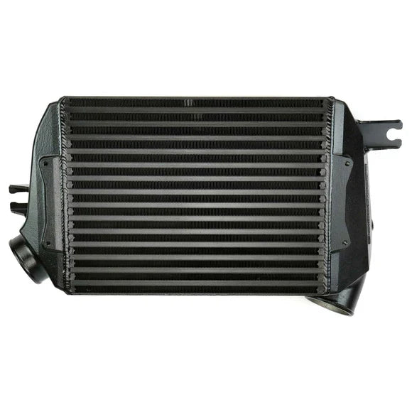 Grimmspeed Top Mount Intercooler Kit Inc. Splitter Thermal Dispersant Black For 15-21 WRX
