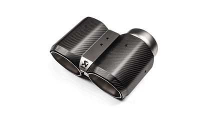 Akrapovic 2021+ BMW G87 M2, G80 M3 &amp; G82 M4 Octagonal Carbon Design Tail Pipe Set