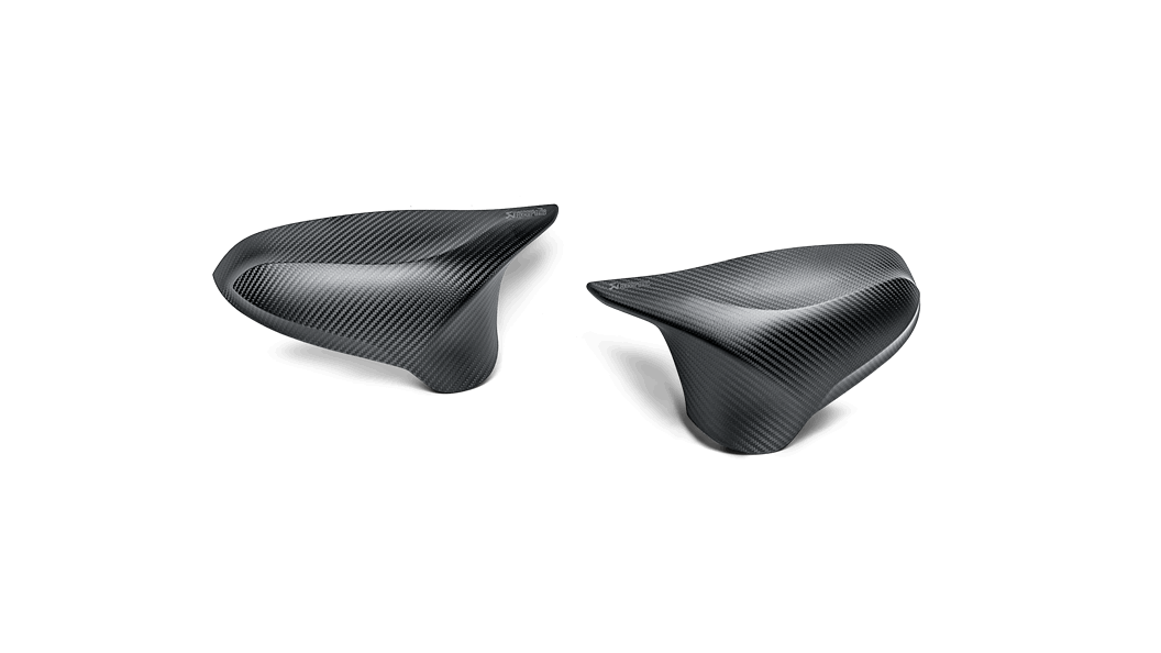 Akrapovic F8X M2C / M3 / M4 Carbon Fiber Mirror Cap Set