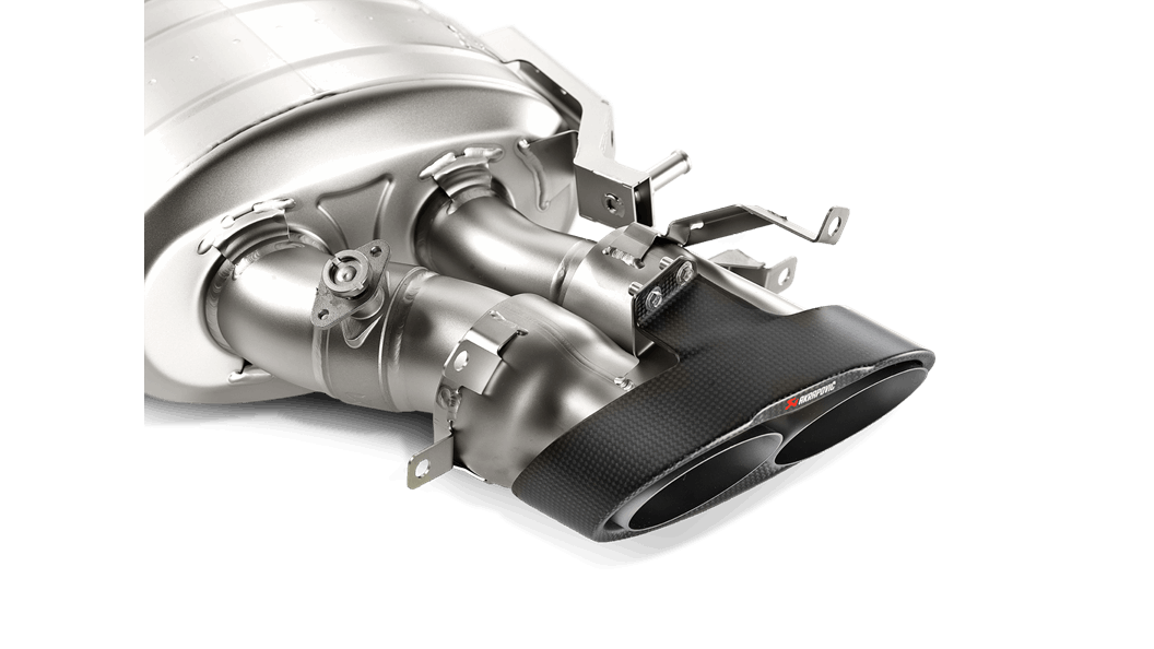 Akrapovic Audi C7 RS6 Avant Evolution Exhaust System w/ Carbon Tips (Titanium)