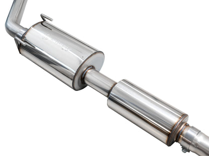 AWE 0FG Exhaust for 4th Gen Toyota Tacoma - Dual Diamond Black Tips