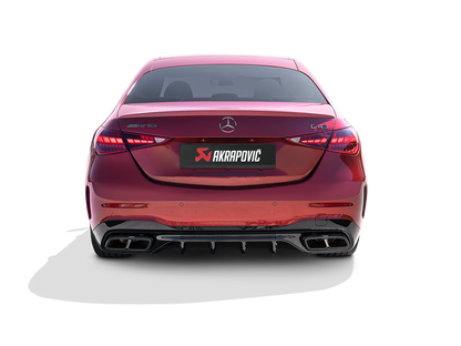 Akrapovic Mercedes-AMG C 63 S E Performance C 43 4MATIC (W206, S206) - Slip-On Line (Titanium)