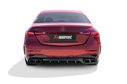 Akrapovic W206 / S206 AMG C63 / C43 Titanium Exhaust System - Slip-On Line