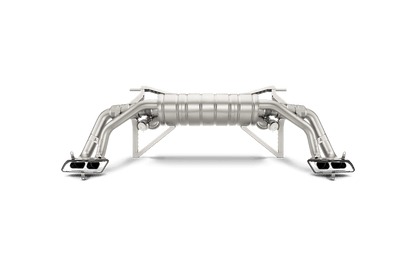 AKRAPOVIČ SLIP-ON LINE TITANIUM EXHAUST SYSTEM: 2016–2018 AUDI R8 COUPÉ/SPYDER