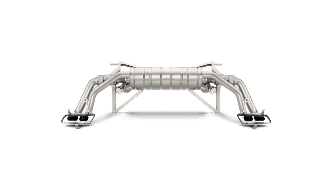 Akrapovic Audi R8 5.2 FSI Coupe/Spyder Slip-On Exhaust System w/ Carbon Tip Set (Titanium)