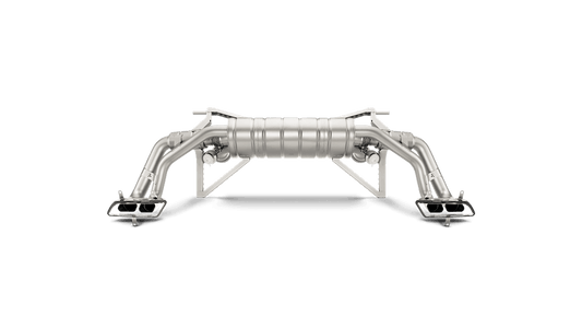 Akrapovic Audi R8 5.2 FSI Coupe/Spyder Slip-On Exhaust System w/ Carbon Tip Set (Titanium)