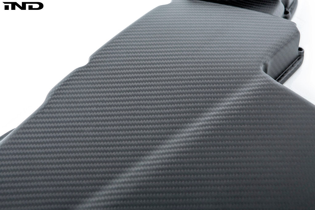 Eventuri BMW E9X M3 (S65) Black Carbon Airbox Lid - Matte