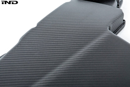 Eventuri BMW E9X M3 (S65) Black Carbon Airbox Lid - Matte