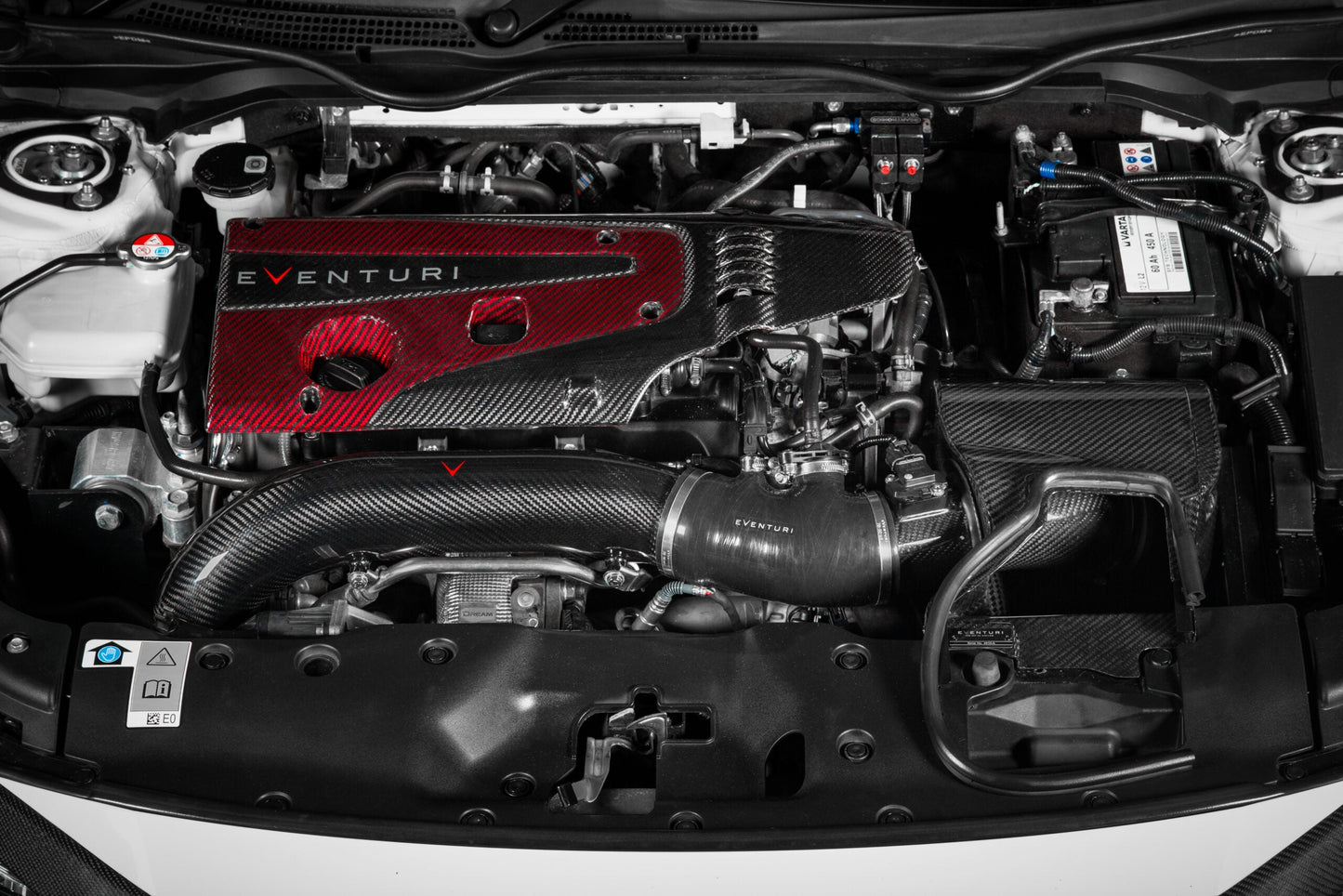 Eventuri FK8 Civic Type-R Carbon Charge Pipe - V3