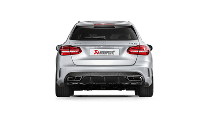Akrapovic W205 / S205 AMG C63 Evolution Exhaust System w/ Carbon Tips (Titanium)