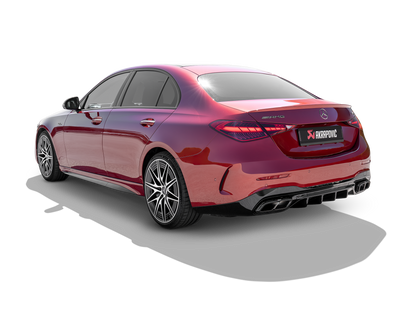 Akrapovic Mercedes-AMG C 63 S E Performance C 43 4MATIC (W206, S206) - Slip-On Line (Titanium)
