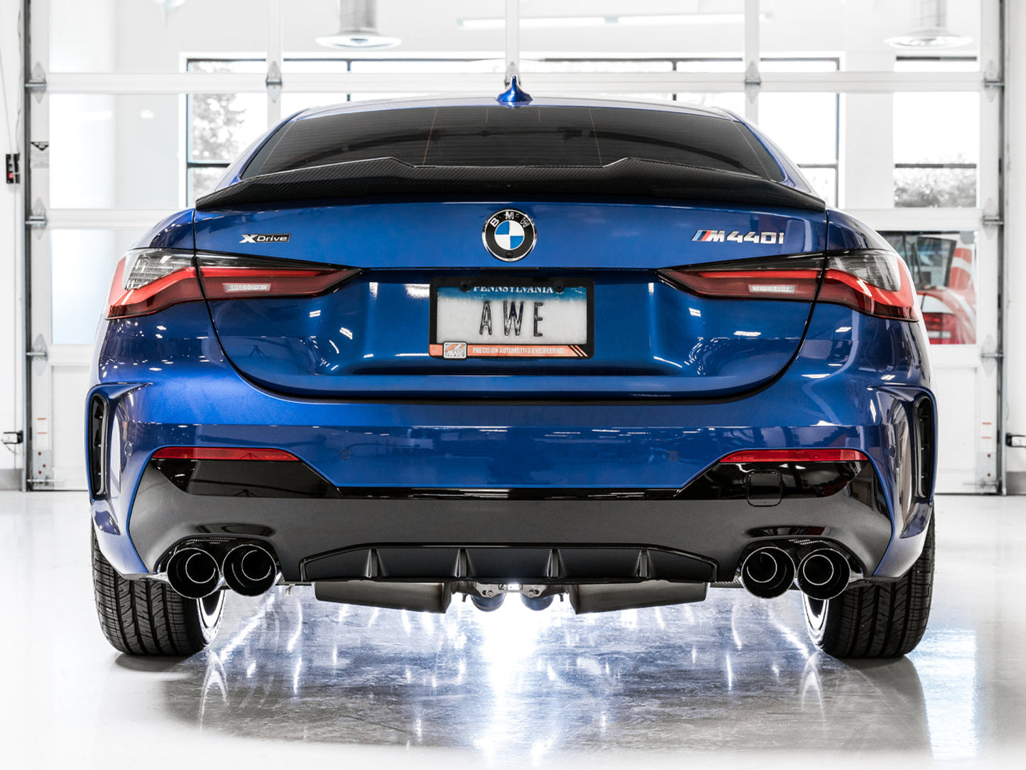 AWE Track Edition Exhaust for G2X M340i / M440i - Diamond Black Tips