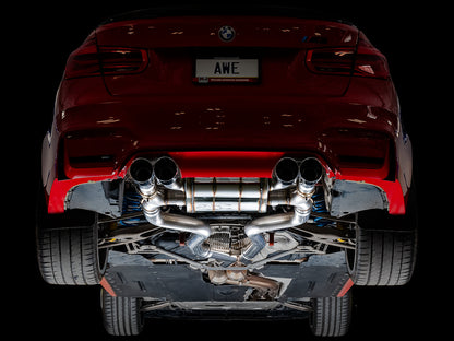 AWE SwitchPath™ Catback Exhaust for BMW F8X M3/M4 - Chrome Silver